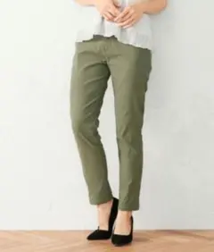 コムサモデルズ タグ付き《美シルエット》ストレッチ スリムパンツ3号No.9