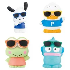 はぴだんぶい グラサンばちばちフィギュア『4種セット』