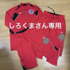 Mizuno 赤 ジャージ上下セット 2XL