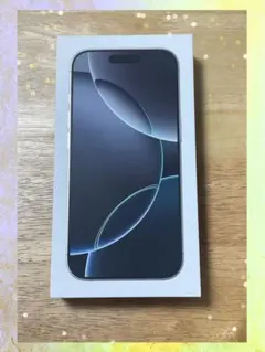 iPhone16pro 空箱　ピン