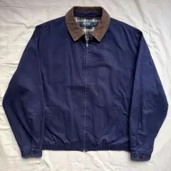 【90s】Ralph Lauren スウィングトップ 襟 コーデュロイ ネイビー