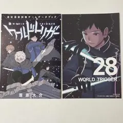 ワールドトリガー 28巻 特典 遠征選抜試験チーム データブック&ポストカード