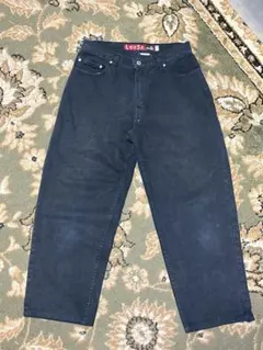 最終値下げUSA製 90's Levis SilverTab LOOSEブラック