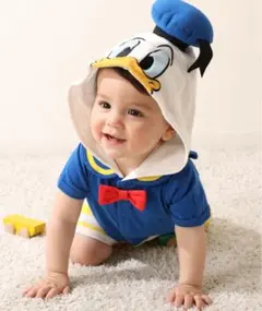 ドナルドなりきりロンパース80