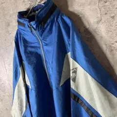 lecoq ルコック ナイロンジャケット デカロゴ 裏地メッシュ OLD 古着