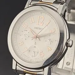 セイコー SEIKO ルキア LUKIA 5Y89-0AR0 クロノグラフ