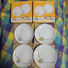 新品・未使用　ぐでたま　小皿　4枚セット