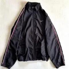 00s OLD NIKE 트럭 재킷 Y2K 테크 파이핑 XL