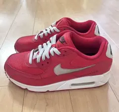 NIKE WMNS AIR MAX 90 PREMIUM RED 24.5㎝