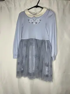 アナとエルサ 長袖ドレス 水色 100cm~