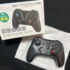 Switch用 ワイヤレスコントローラー 背面マクロ搭載 非純正