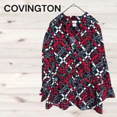 美品✨COVINGTON ♡チェック柄 長袖シャツ L/G