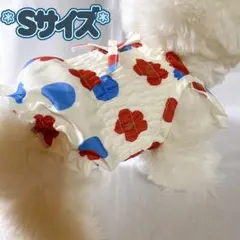 犬服猫服　ペット服　ペットウェア　ドッグウェア　フラワーSサイズ