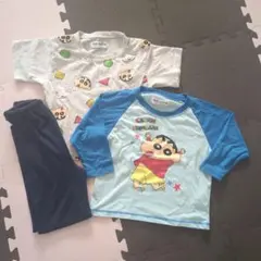 クレヨンしんちゃん　パジャマ　3点セット　100