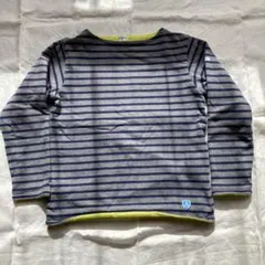 ORCIVAL オーシバル　裏フリースカットソー　グレー×ネイビー