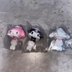 ぴょこのる　サンリオ　ガチャガチャ　マイメロディ　クロミ　シナモロール