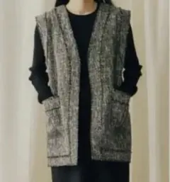 センスオブプレイス　ツイードジレ