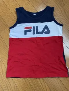 FILA ノースリーブタンクトップ ネイビー/ホワイト/レッドのサムネイル