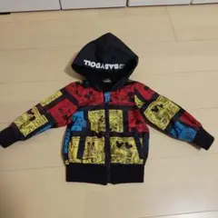 BABYDOLL ミッキーマウス アメコミ柄 シャカシャカジャケット