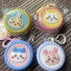 ちいかわ　まんまるミニシリコンポーチ4個セット