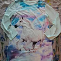 【新品】GAP ユニコーン柄ワンピース140