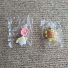 サンリオキャラクターズ ポムポムプリン ガチャガチャ2点セット