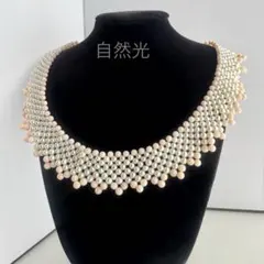 K18 ピンク珊瑚 ネックレス＆ピアス セット（WG/YG金枠）