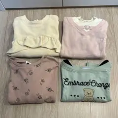 120 キッズ服 トレーナー 4点まとめ売り