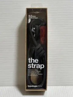 topologie 8.0mm Rope Strap ストラップ　単体　ブラック