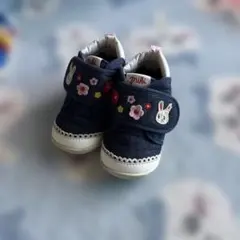 ミキハウス　ベビーシューズ 12.5cm ネイビー