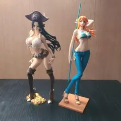 ワンピース フィギュアセット ハンコック&ナミ