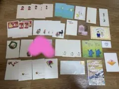 ポストカード 絵葉書 年賀状　メッセージカード 大量セット まとめ売り