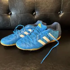 adidas 青 サッカーシューズ27.0