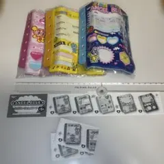 カプセルトイのANGEL BLUE プロフィール帳風ポーチ3種セット