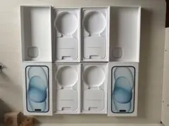【箱のみ】まとめ売り iPhone 15 空箱 4個セット SIMピン付.