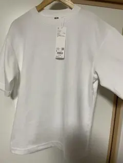 エアリズムコットンオーバーサイズTシャツ/5分袖 UNIQLO U Tシャツ S