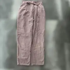 GU キッズ ロングパンツ 150cm ピンクベージュのサムネイル