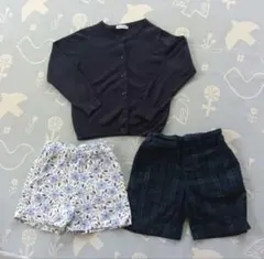 samansa Mos2 Lagom 花柄ショートパンツ 130cmのサムネイル