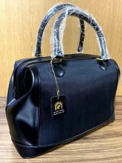 新品 ホースヘアー ハンドバッグ 黒 ミニボストン フォーマルバッグ 冠婚葬祭のサムネイル