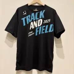 ‼️希少品‼️ ALL JAPAN 2025 陸上 Tシャツ ブラックブルー XOのサムネイル
