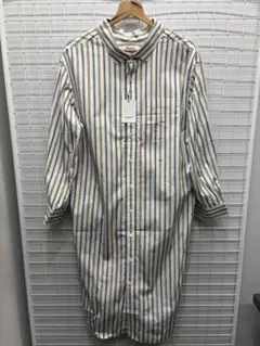 新品タグ付き［Gymphlex］シャツワンピース　14 2603-156