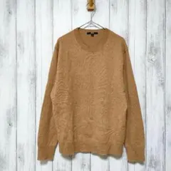 UNIQLO ユニクロ (L)　カシミヤ クルーネックセーター　レディース