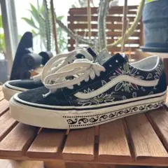 【VANS アキ様】28cm 刺繍　US企画ペイズリー