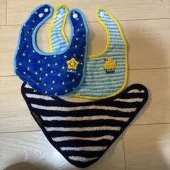 Sassy スタイ 2枚とユナイテッドアローズスタイ1枚　計3枚　綿100%