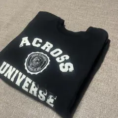 ブラック　スウェット　トレーナー　厚手