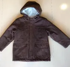 プチバトー　コート　ジャンパー　ボアコート　６Ａ　ブラウン