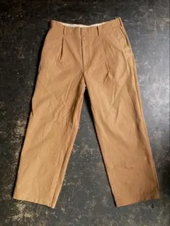 ANCELLM AGING CORDUROY PANTS アンセルム ブラウン - メルカリ