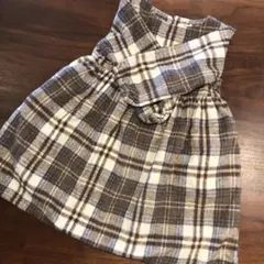 PAIRMANON ワンピース ブラウン系チェック