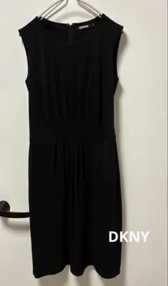 DKNY ワンピース S 黒 日本製