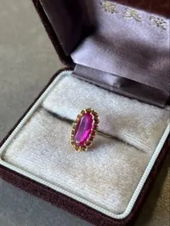 得値　赤珊瑚　ルビーリングセットヴィンテージ　18k 得値 赤珊瑚 ルビーリングセットヴィンテージ 18k - メルカリ